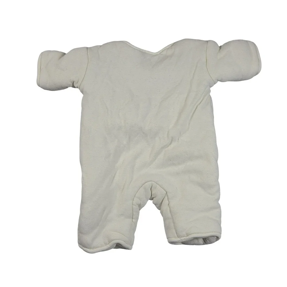 Baby Merlin's Magic Sleepsuit Cream Small 3-6 Months Sleep Sack Swaddle Suit